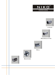 Linear Recirculating Ball Bearings